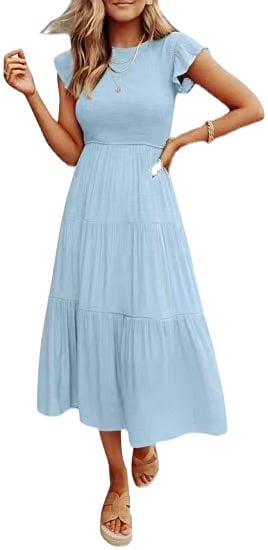 Comfortable summer maxi skirt