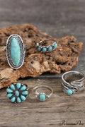 5pcs Vintage & Fashionable & Exquisite Bohemian Ring
