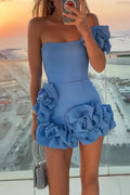 Hana Exclusive Floral Mini Dress Premium Wardrobe Essential
