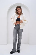 Solid Color Relaxed Knit Cardigan