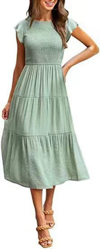 Comfortable summer maxi skirt