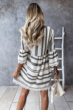 Lace Cuff Dress