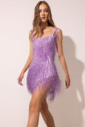 Sexy Sleeveless Spaghetti Strap Midi Cocktail Dress