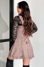 Strappy Slim Fit Denim Dress