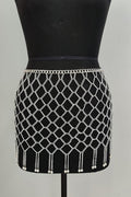 Sexy Metal Fishnet Waist Chain