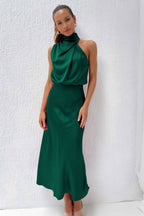 Tiffany Elegant Satin Dress