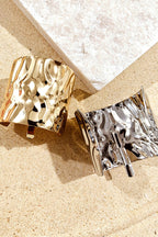 Geometric Metal U-Pin Hair Cuff