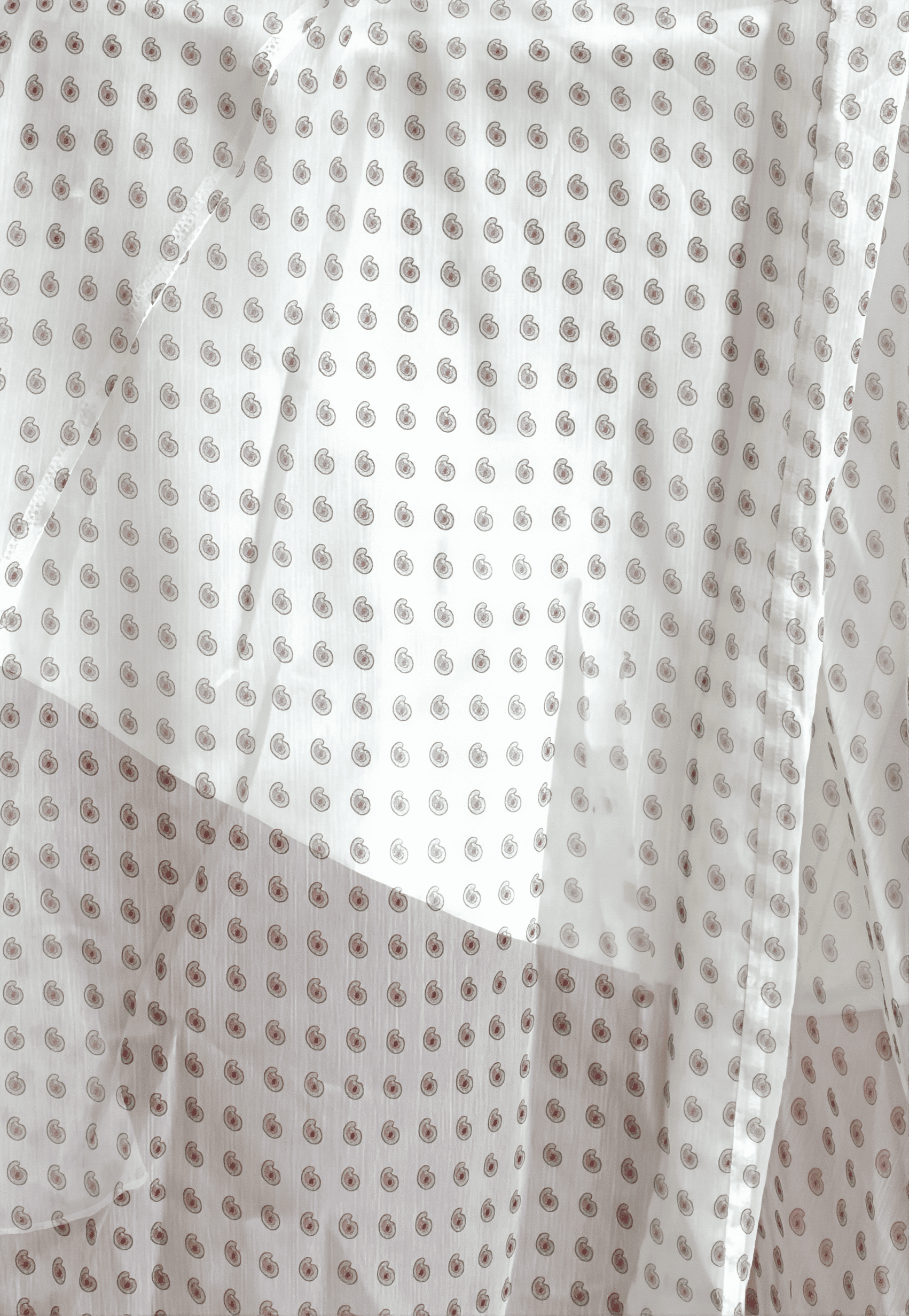 Elegant Irregular Draped Polka Dot Maxi Skirt