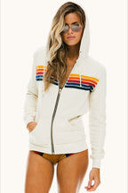 Rainbow Long Sleeve Casual Hoodie