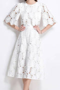 Floral cutout two-piece set