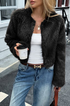 Solid Color Casual Oversized Coat