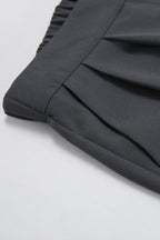 Tailored Gray Two Piece Vest Pants Set