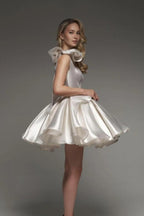 Stylish Tulle Spaghetti Strap Short Mini Dress