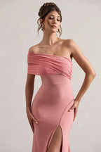 Mesh Asymmetric Formal Dress