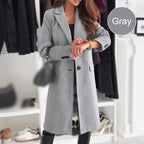 Elegant Tailored Long Coat