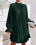 Jerica Exclusive Dress with Balloon Sleeves Boutique Collection