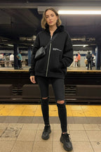 Unisex Leopard Street Hoodie