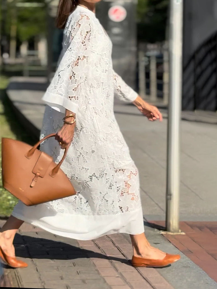 Tess Statement Lace Dress Elevated Occasion Wear