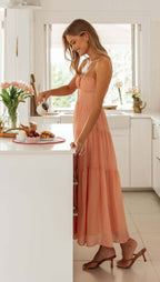 Miana Dress Orange