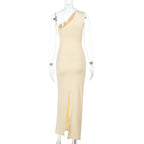 Zuma Assymetrical Dress Yellow