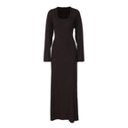 Elizabeth Maxi Dress Brown
