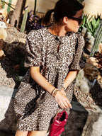 Alessandra Timeless Leopard Dress Everyday Luxe Edit