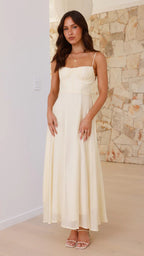 Ducasse Maxi Dress Yellow