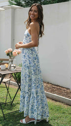 River Maxi Dress Blue
