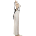 Luna Lace Dress White
