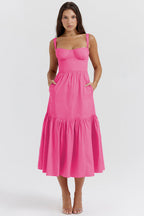 Feels Just Right Floral Print Midi Dress - 3 Colors