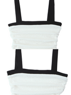 Zahara Contrast Trim Bubble Dress