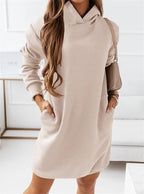 Classic Ileana Womens Hooded Dress Dress for Modern Fashion Wear