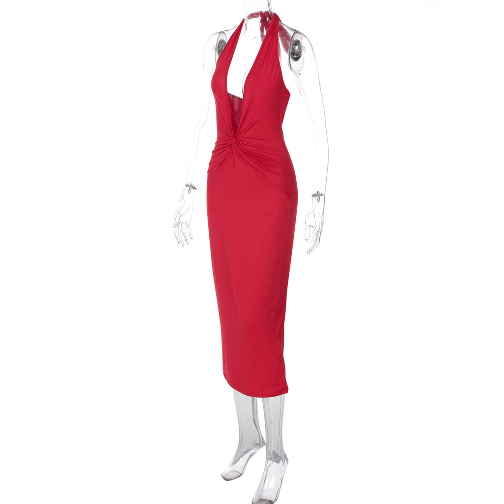 Malawi Maxi Dress Red