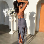 Afia Dress Grey
