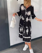 Iluminada Minimalist Casual Dress Elevated Occasion Wear