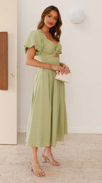 Algar Dress Green