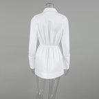 Corsesne Mini Dress White