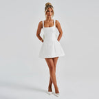Moriyon Mini Dress White
