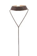 Crystal Shiny Tiered Choker
