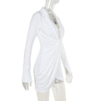 Lisa Mini Dress White
