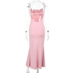 Hellebore Maxi Dress Pink