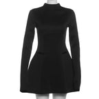 Diam Mini Dress Black