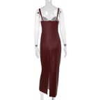 Royal Maroon Dress Maroon