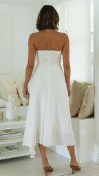 Calico Dress White