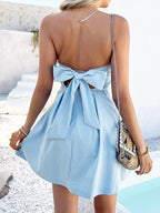 Bucco Mini Dress Light blue