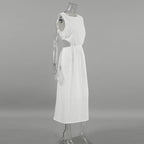 Durian Dress White