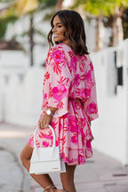 Bring Your Love Print Layered Mini Dress - 4 Colors