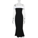 Dublin Off shoulder Dress Black