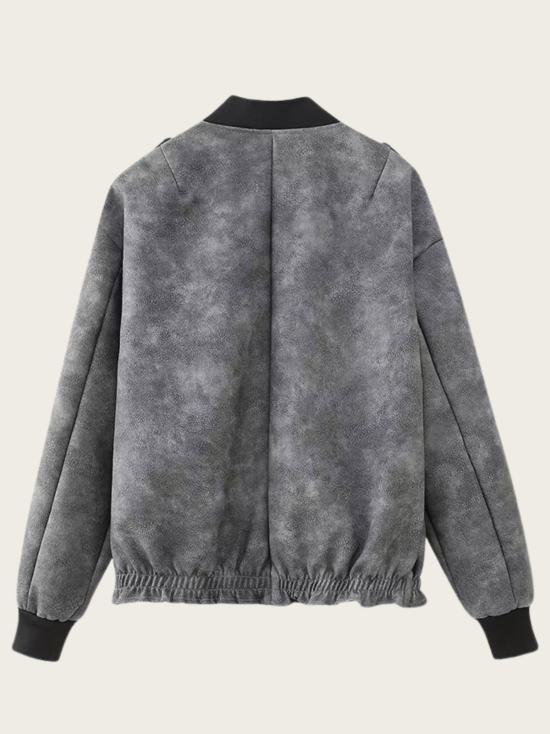 Martina Distressed Aviator Jacket