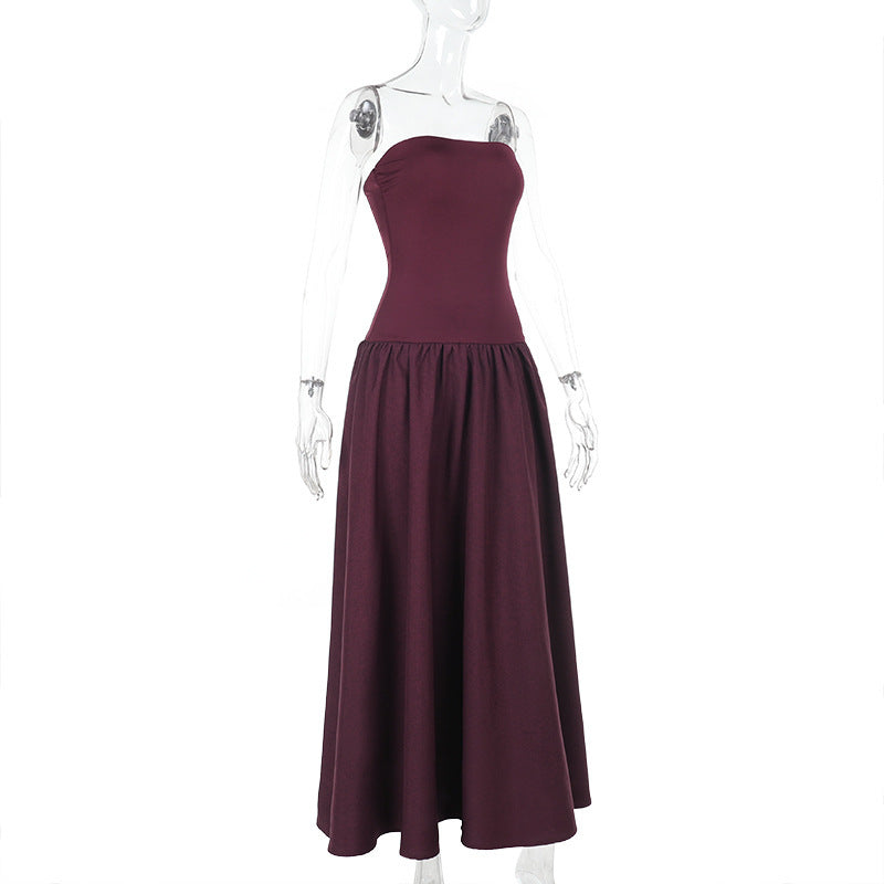 Zoey Maxi Dress Maroon
